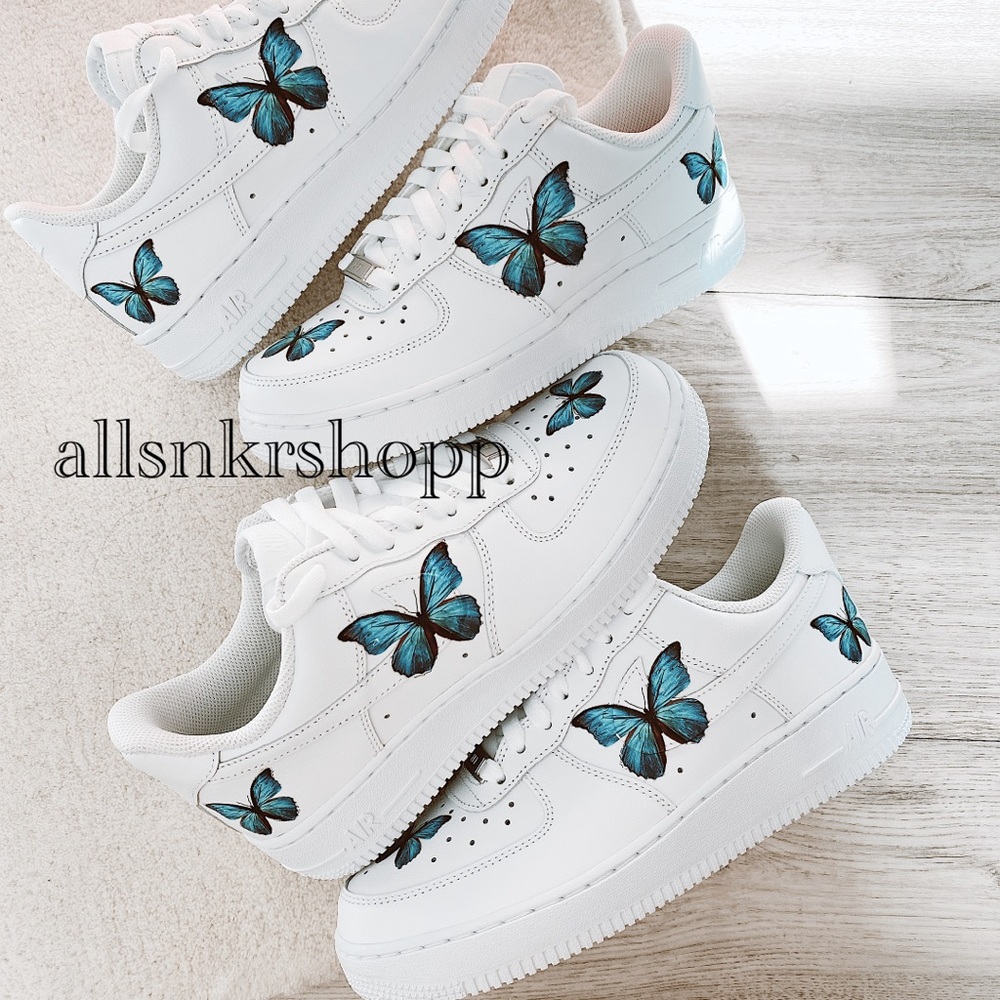 Nike air force butterfly custom